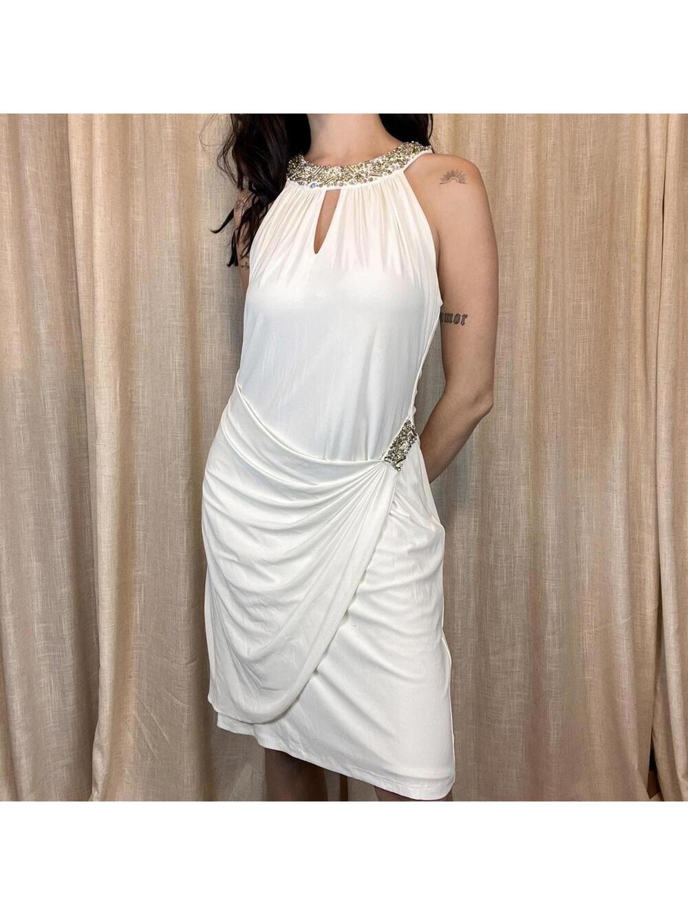 Ivory Beaded Dress